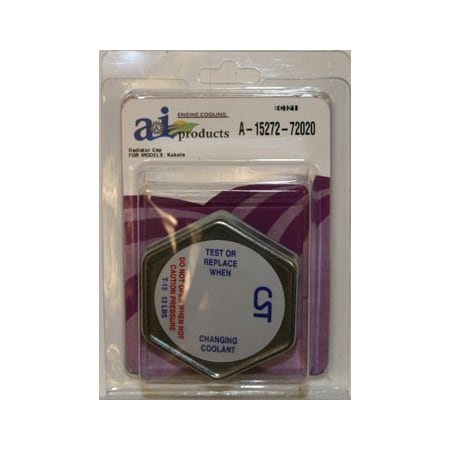 A & I Products Cap, Radiator (13 lb.) 3.75" x4" x2" A-15272-72020